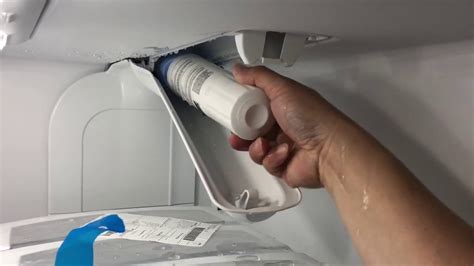 how to change the water filter on whirlpool refrigerator|More.